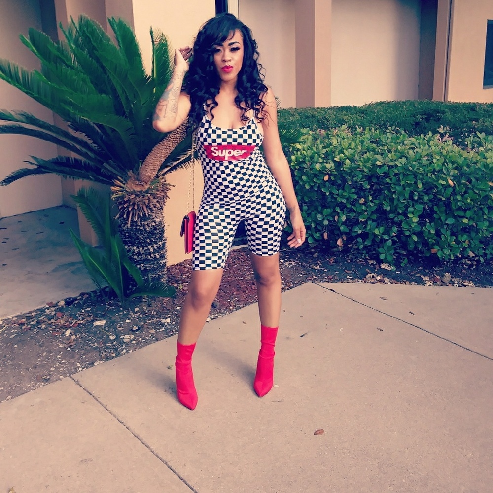 Super grid romper